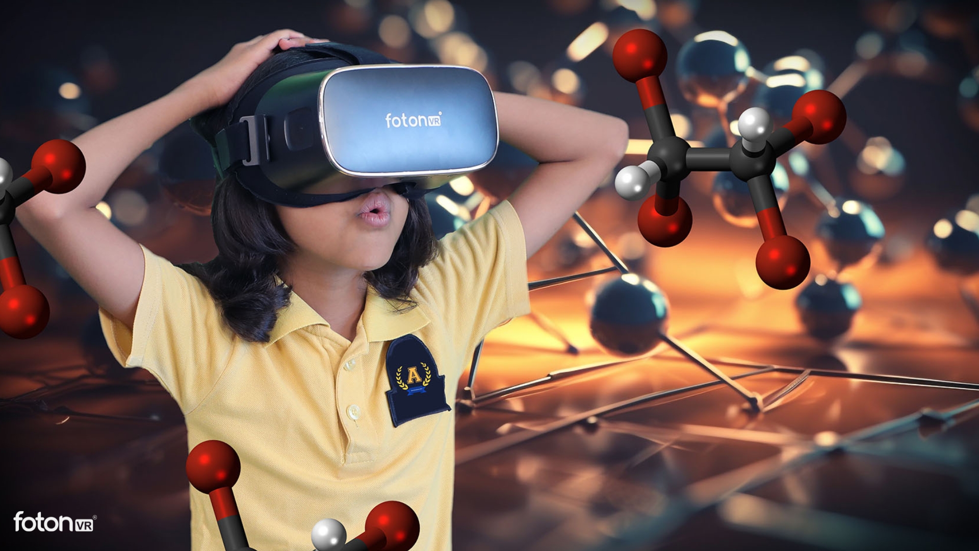 fotonVR headset and lab kit